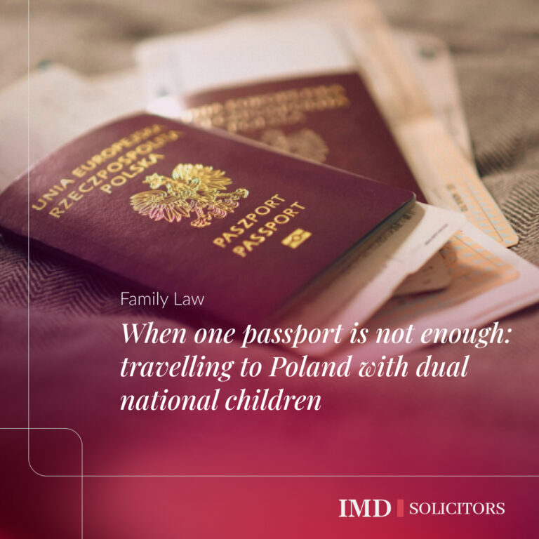 When one passport is not enough: travelling to Poland with dual national children